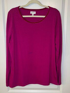 Magenta Long Sleeve Project Shirt! XL